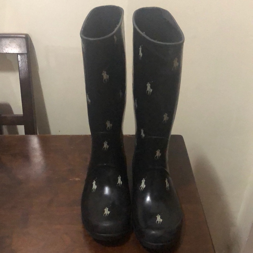 Polo rain boots